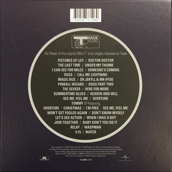 The Who - The Track Singles (1967-1973) | Track Record (4737108) - 2 The Who - The Track Singles (1967-1973) | Track Record (4737108) - 2