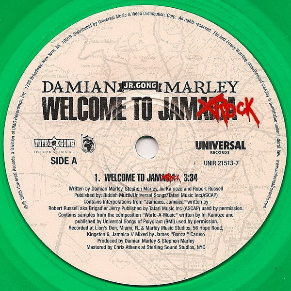 Damian Marley - Welcome To Jamrock | Ghetto Youths United (UNIR 21513-7) - main