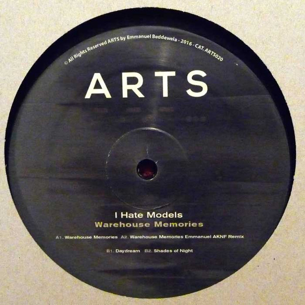 I Hate Models - Warehouse Memories | Arts (ARTS020) - main