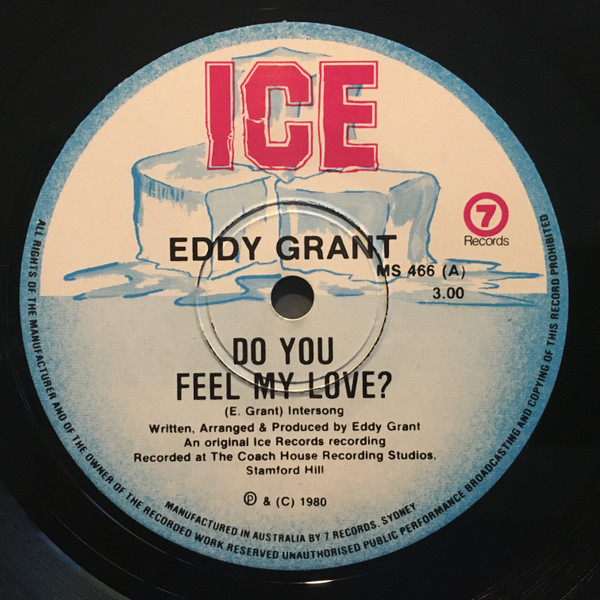 Eddy Grant - Do You Feel My Love | 7 Records Pty Limited (MS 466) - 3 Eddy Grant - Do You Feel My Love | 7 Records Pty Limited (MS 466) - 3