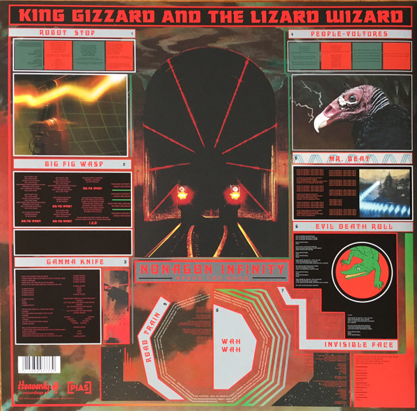 King Gizzard And The Lizard Wizard - Nonagon Infinity | Heavenly (HVNLP127) - 3 King Gizzard And The Lizard Wizard - Nonagon Infinity | Heavenly (HVNLP127) - 3