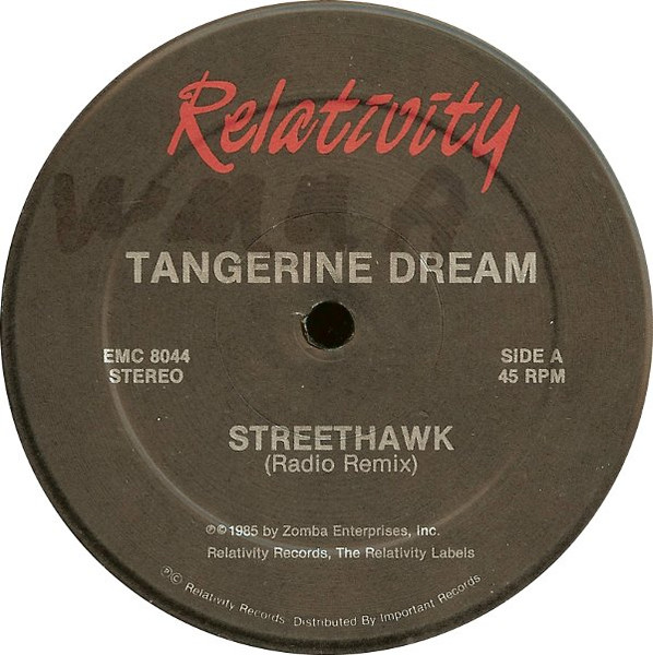 Tangerine Dream - Streethawk | Relativity (EMC 8044) - 3 Tangerine Dream - Streethawk | Relativity (EMC 8044) - 3