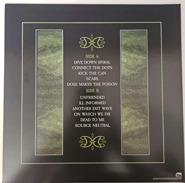 Rosetta Stone - Dose Makes The Poison (Limited Edition - Green/Black Splatter Vinyl) [Vinyl] | Cleopatra (CLO6721LP-BKGN-SPL) - 2