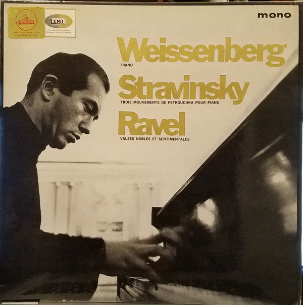 Alexis Weissenberg - Igor Stravinsky / Maurice Ravel - Trois Mouvements De Pétrouchka Pour Piano / Valses Nobles Et Sentimentales | Odeon (PALPC 8) - main
