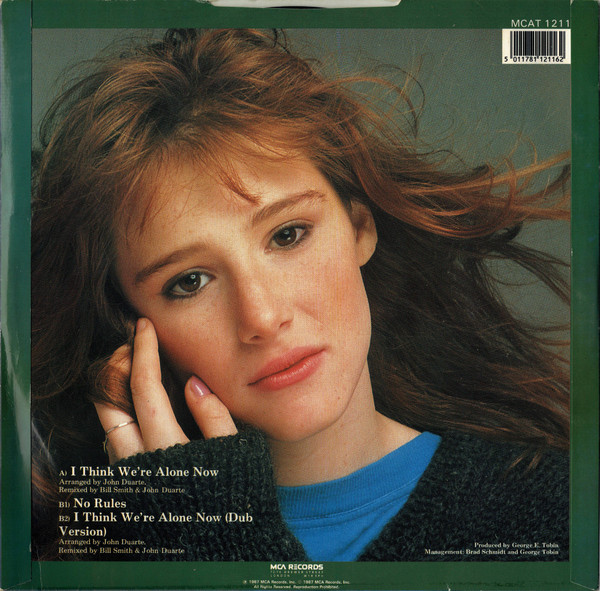 Tiffany - I Think We're Alone Now | MCA Records (MCAT 1211) - 2 Tiffany - I Think We're Alone Now | MCA Records (MCAT 1211) - 2