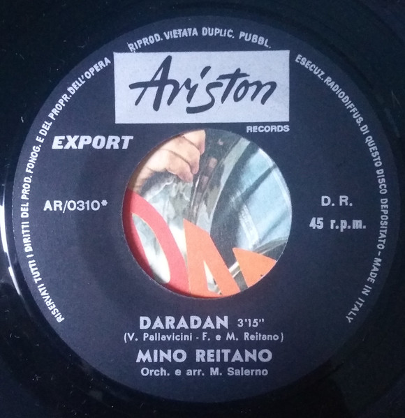 Mino Reitano - Daradan | Ariston Records (AR 0310) - 3