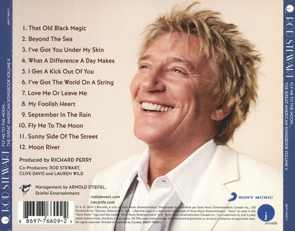 Rod Stewart - Fly Me To The Moon... The Great American Songbook Volume V | J Records (88697-76609-2) - 2