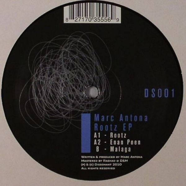 Marc Antona - Rootz EP | Dissonant (DS001) - 3