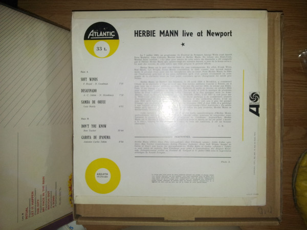 Herbie Mann - Live At Newport | Atlantic (432.070) - 4 Herbie Mann - Live At Newport | Atlantic (432.070) - 4