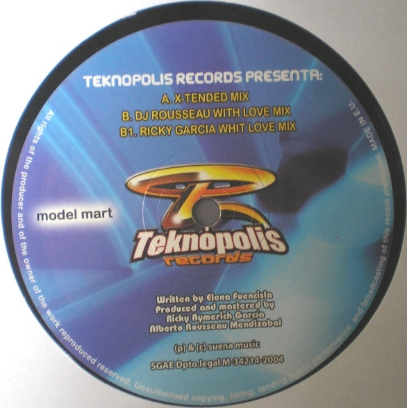 Model Mart featuring La Nena - Time To Dream.Fly | Teknopolis Records (TEK-POL 23) - 3