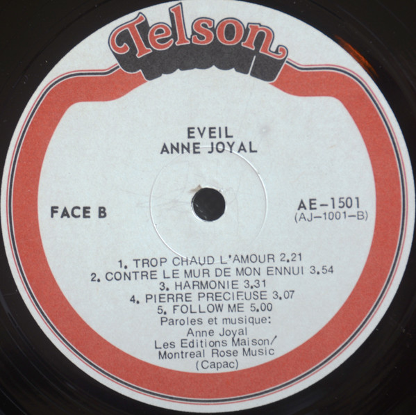 Anne Joyal - Éveil | Telson (AE-1501) - 4