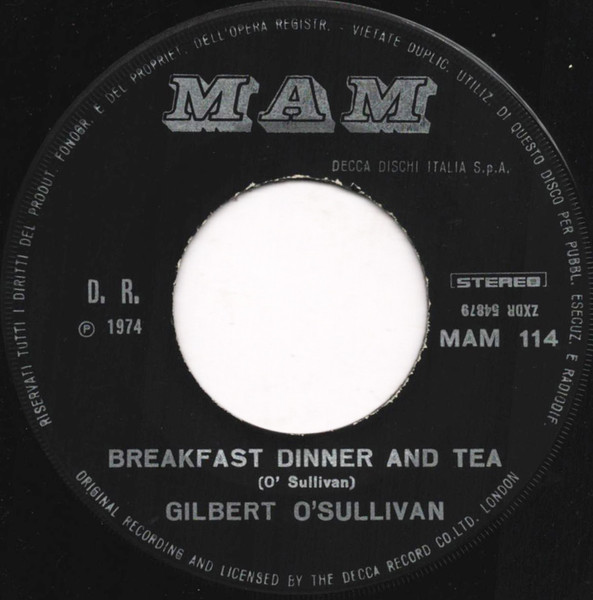 Gilbert O'Sullivan - Happiness Is Me And You | MAM (MAM 114) - 4
