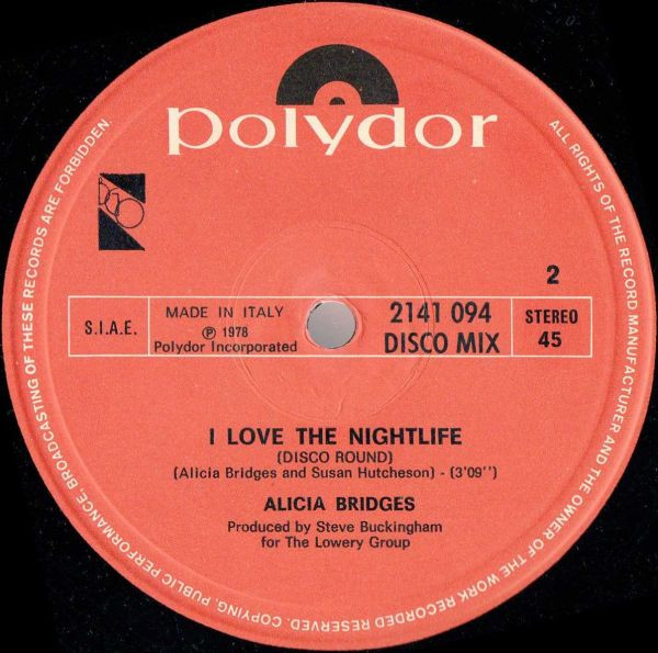 Alicia Bridges - Body Heat | Polydor (2141 094) - 2