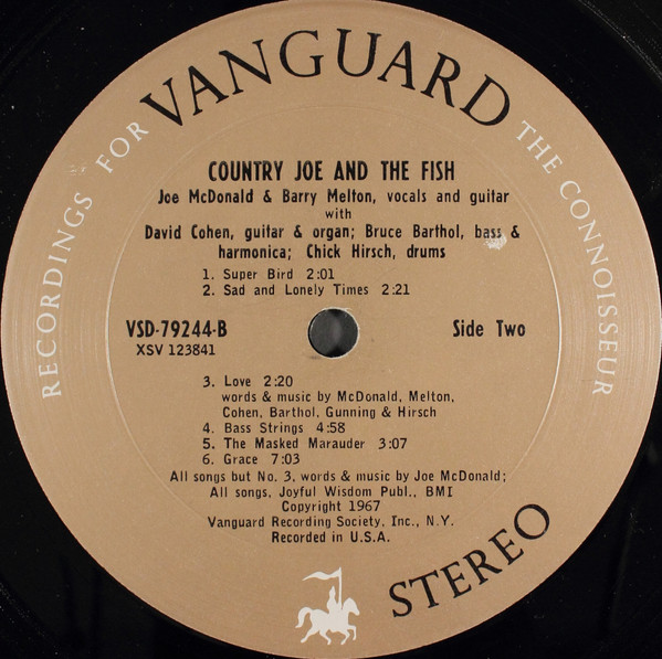 Country Joe And The Fish - Electric Music For The Mind And Body | Vanguard (VSD-79244) - 4