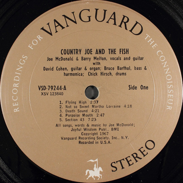 Country Joe And The Fish - Electric Music For The Mind And Body | Vanguard (VSD-79244) - 3