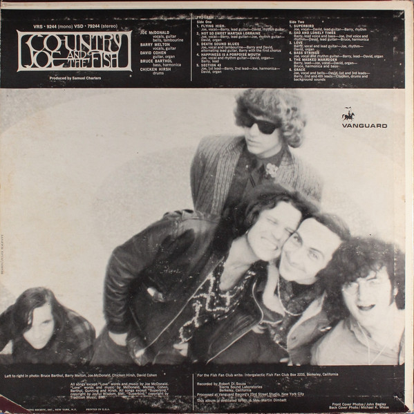 Country Joe And The Fish - Electric Music For The Mind And Body | Vanguard (VSD-79244) - 2