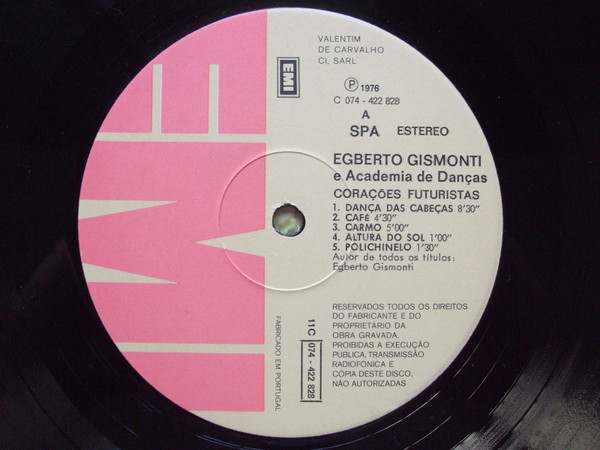 Egberto Gismonti - Corações Futuristas | EMI (11C 074 422828) - 4