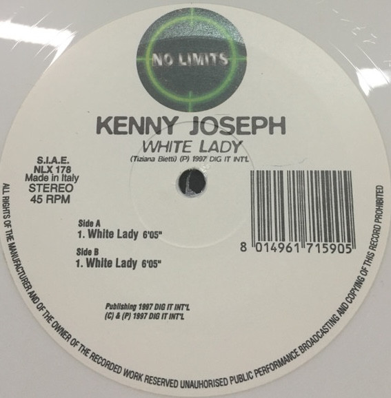 Kenny Joseph - White Lady | No Limits (NLX 178) - main
