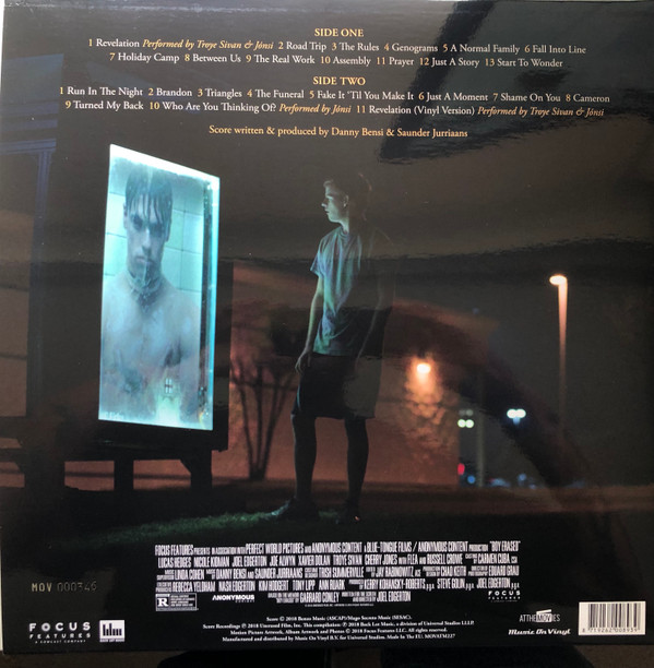 Danny Bensi , Saunder Jurriaans - Boy Erased (Original Motion Picture Soundtrack) | Music On Vinyl (MOVATM227) - 3 Danny Bensi , Saunder Jurriaans - Boy Erased (Original Motion Picture Soundtrack) | Music On Vinyl (MOVATM227) - 3