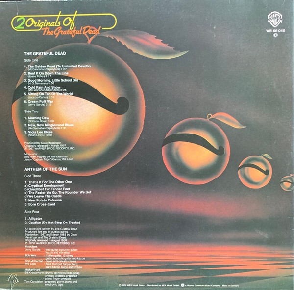 The Grateful Dead - 2 Originals Of The Grateful Dead | Warner Bros. Records (WB 66 040) - 4 The Grateful Dead - 2 Originals Of The Grateful Dead | Warner Bros. Records (WB 66 040) - 4