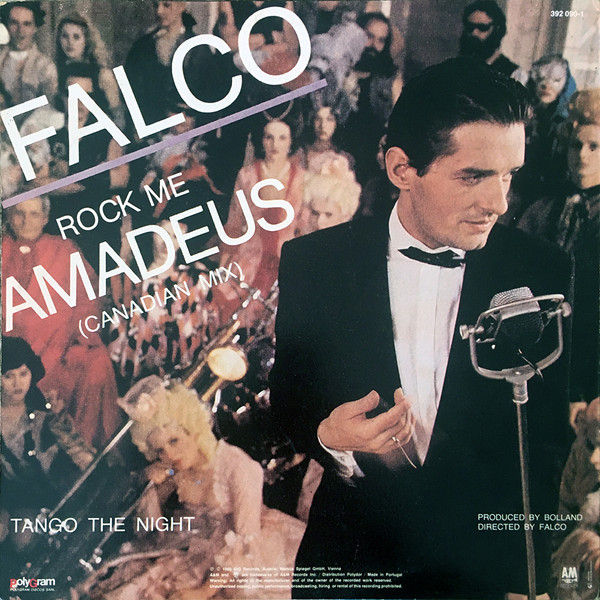 Falco - Rock Me Amadeus (American Mix) | A&M Records (392 090-1) - 2