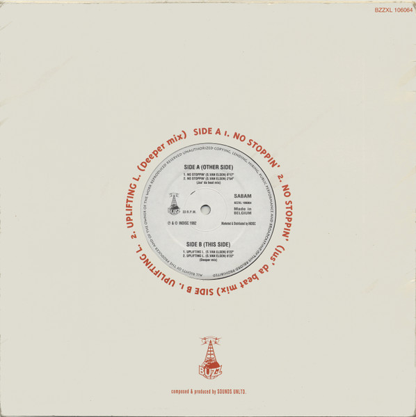 Sounds Unlimited - No Stoppin' | Buzz (BZZXL 106064) - 2