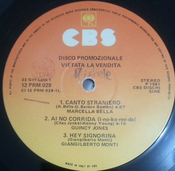 Various - DJ Special Service | CBS (12 RPM 028) - 2 Various - DJ Special Service | CBS (12 RPM 028) - 2