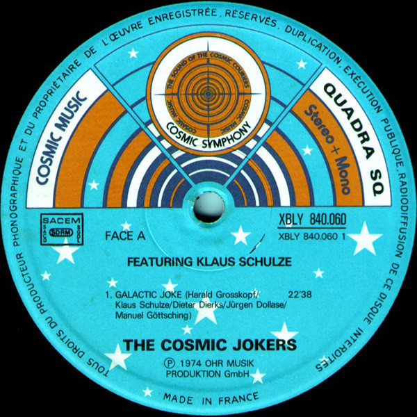 The Cosmic Jokers Featuring Klaus Schulze - The Cosmic Jokers | Cosmic Music (840 060) - 2 The Cosmic Jokers Featuring Klaus Schulze - The Cosmic Jokers | Cosmic Music (840 060) - 2