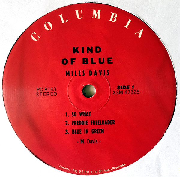 Miles Davis - Kind Of Blue | Columbia (PC 8163) - main