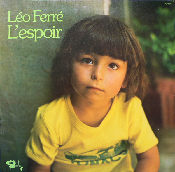 Léo Ferré - L'espoir | Barclay (80189) - main