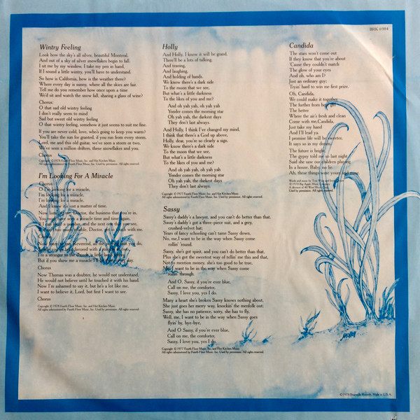 Jesse Winchester - A Touch On The Rainy Side | Bearsville (BRK 6984) - 4 Jesse Winchester - A Touch On The Rainy Side | Bearsville (BRK 6984) - 4