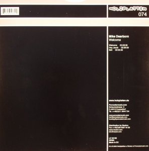 Mike Dearborn - Welcome | Holzplatten (HOLZPLATTEN 074) - 2