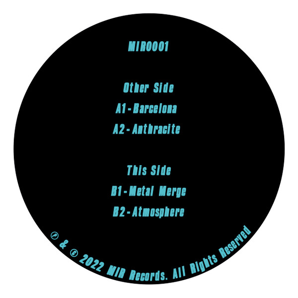 Mike Inzinger - Mirage | MIR Records (MIR0001) - 2