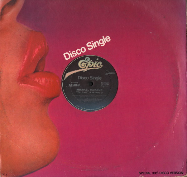 Michael Jackson - You Can't Win | Epic (28-50658) - 3