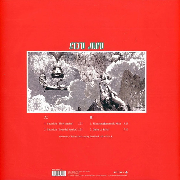 Cetu Javu - Situations | ZYX Music (MAXI 1135-12) - 2