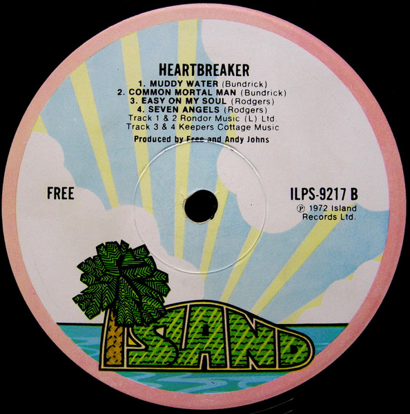 Free - Heartbreaker | Island Records (ILPS 9217) - 4
