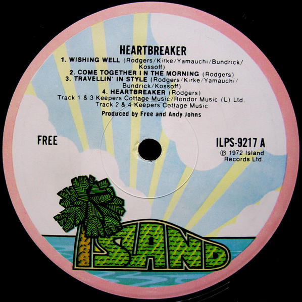 Free - Heartbreaker | Island Records (ILPS 9217) - 3