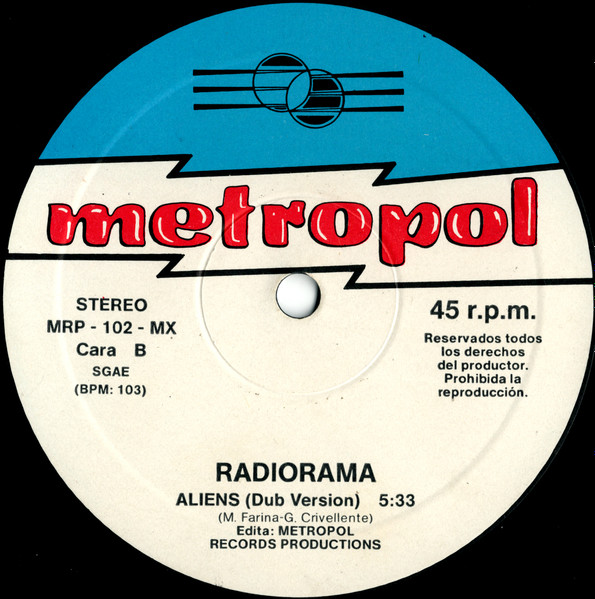 Radiorama - Aliens | Metropol Records (MRP-102-MX) - 4