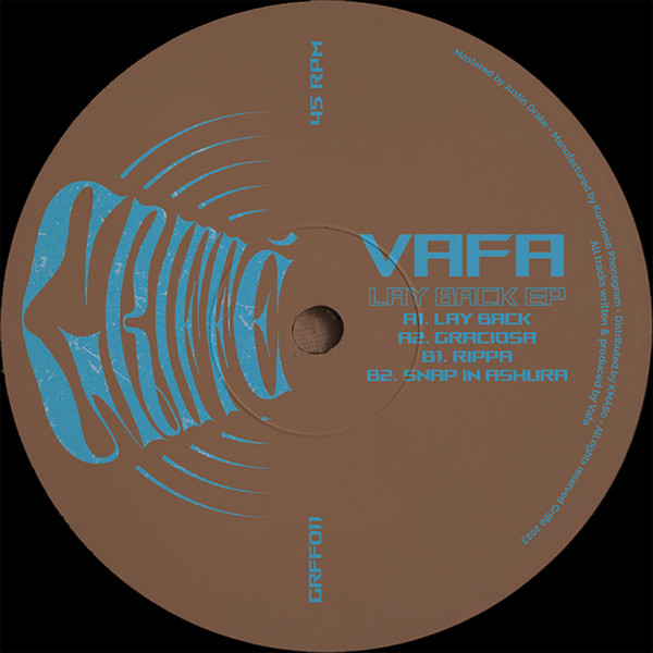 Vafa - Lay Back EP | Griffé (GRFF011)