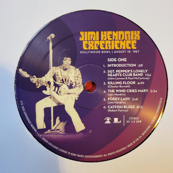 The Jimi Hendrix Experience - Hollywood Bowl August 18, 1967 | Experience Hendrix (19658831551) - 2 The Jimi Hendrix Experience - Hollywood Bowl August 18, 1967 | Experience Hendrix (19658831551) - 2