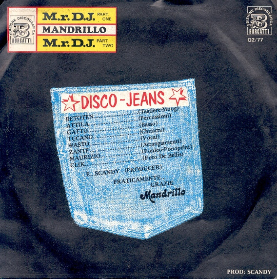 Mandrillo - Mr.D.J. | Edizione Discografica Borgatti (02 - 77) - 2 Mandrillo - Mr.D.J. | Edizione Discografica Borgatti (02 - 77) - 2