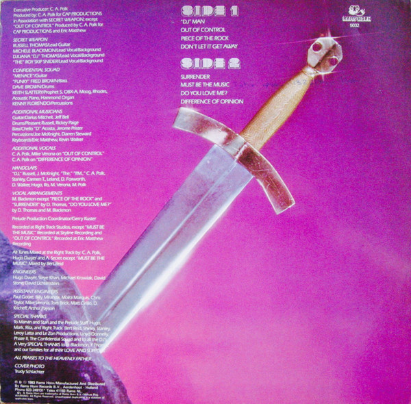 Secret Weapon - Secret Weapon | Rams Horn Records (RAMSH 5032) - 2 Secret Weapon - Secret Weapon | Rams Horn Records (RAMSH 5032) - 2