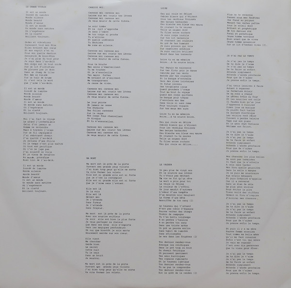 Sophie Duprés - Brumes | Not On Label (SO 777) - 4