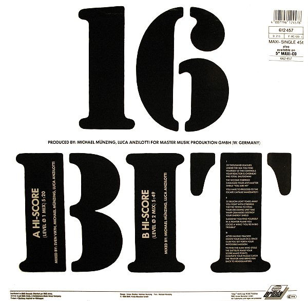 16 Bit - Hi-Score | Ariola (612 457) - 2