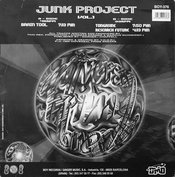 Junk Project - Volume 1 | Boy Records (BOY - 376) - 2