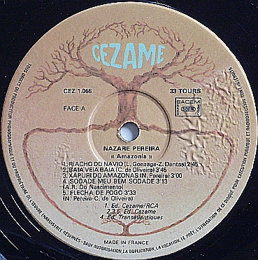 Nazaré Pereira - Amazonia | Cezame (CEZ 1066) - 4