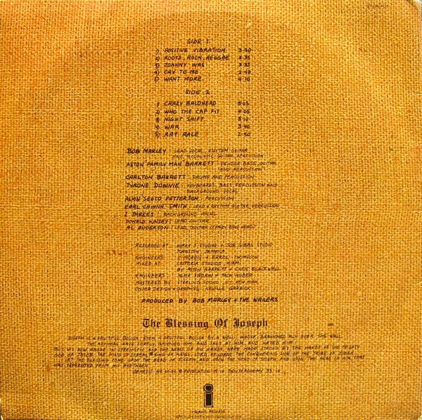 Bob Marley & The Wailers - Rastaman Vibration | Island Records (27 236 XOT) - 3 Bob Marley & The Wailers - Rastaman Vibration | Island Records (27 236 XOT) - 3