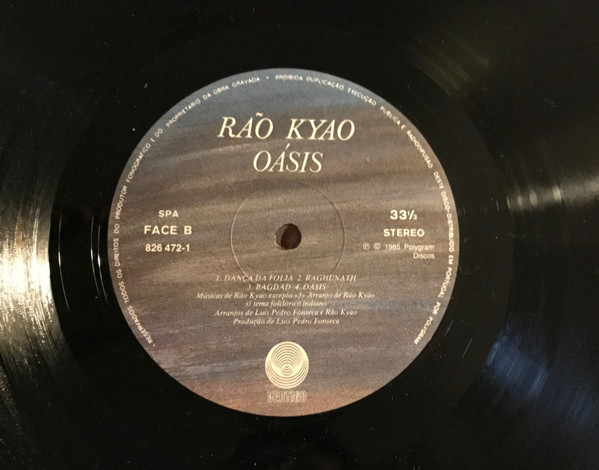Rão Kyao - Oásis | Vertigo (826 472-1) - 4