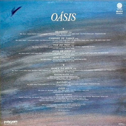 Rão Kyao - Oásis | Vertigo (826 472-1) - 2
