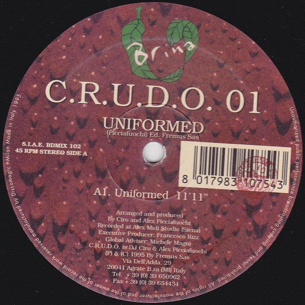 C.R.U.D.O. 01 - Uniformed | Brina (BDMIX 102) - main